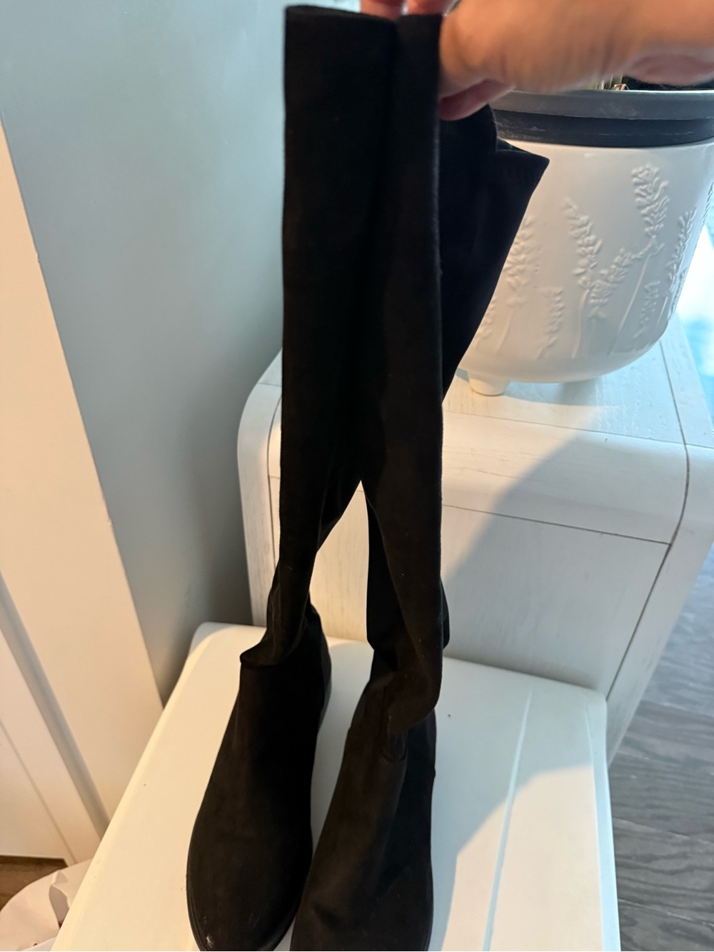 Rebel brand Black Over-the-Knee Women's Boots- size 7